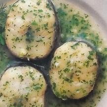 Receta 10: Merluza con salsa verde.