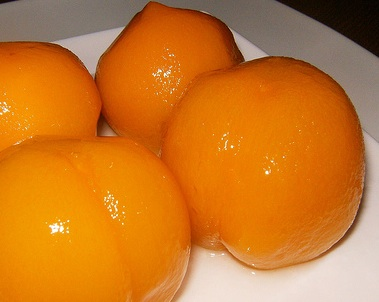 Receta 11: Melocotones asados con yogur